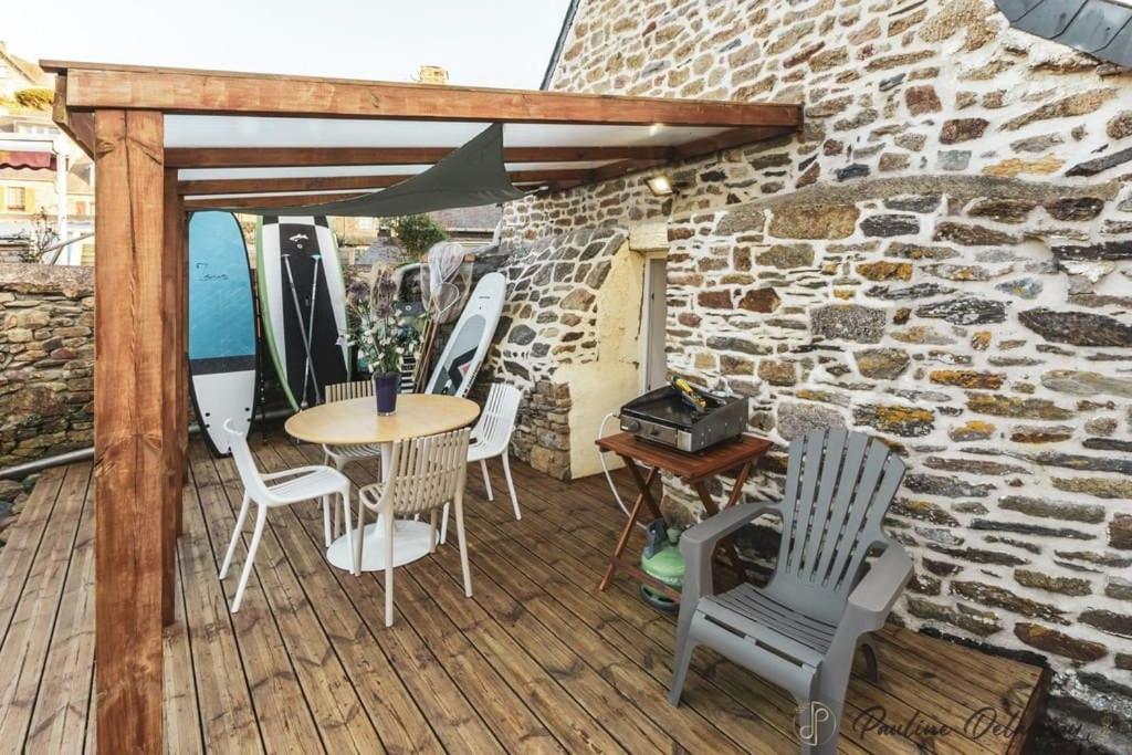 Ty Ar Mor Maison De La Mer, A 40 M De La Plage Saint-Michel-en-Grève Exterior foto